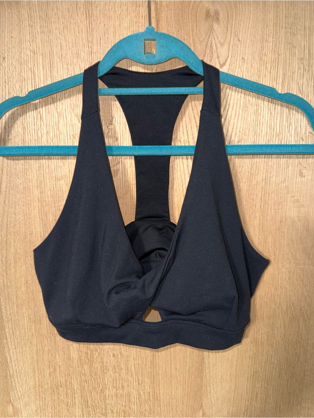 Black Racerback Bralette - Core 10 medium